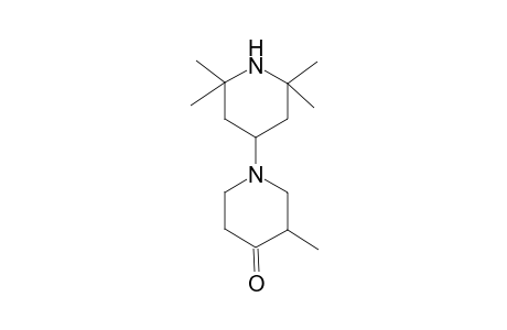 Piperidin-4-one, 3-methyl-1-(2,2,6,6-tetramethyl-4-piperidyl)-