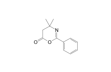 4,4-Dimethyl-2-phenyl-4,5-dihydro-6H-1,3-oxazin-6-one