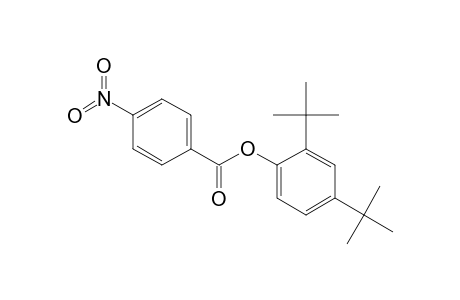 p-nitrobenzoic acid, 2,4-di-tert-butylphenyl ester