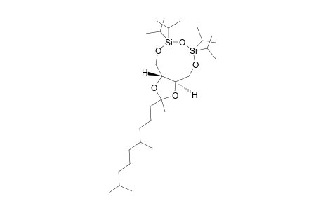 (3AS,10AS)-2-[(RS)-4,8-DIMETHYLNONYL]-3A,4,10,10A-TETRAHYDRO-6,6,8,8-TETRAISOPROPYL-2-METHYL-DIOXOLO-[4,5-G]-[1,3,5,2,4]-TRIOXADISILANONIN,DIASTEREOMERES-1