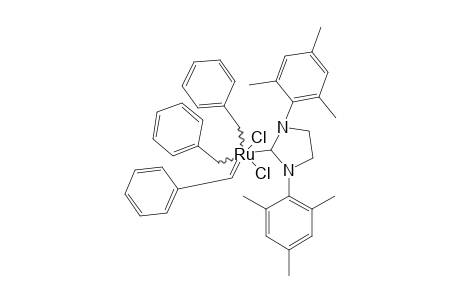 (1,3-DIMESITYL-IMIDAZOLIDINE-2-YLIDENE)-(CL)2-RU-[ETA-3-(CHPH)-(CPH)-(CPH)]