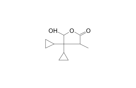 3-METHYL-4,4-DICYCLOPROPYL-5-HYDROXY-4,5-DIHYDRO-3H-FURAN-2-ONE(EPIMER 1)