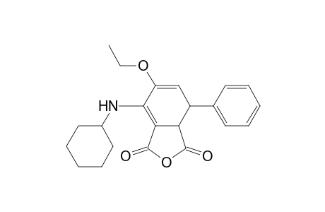 3-(cyclohexylamino)-4-ethoxy-1,6-dihydro-6-phenylphthalsaureanhydrid