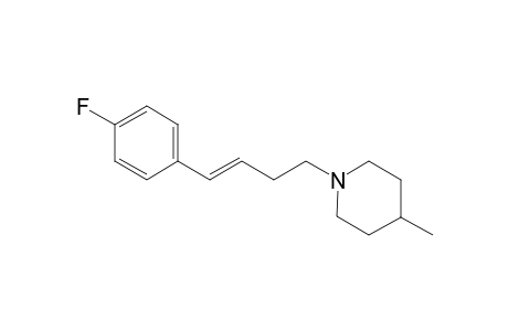 1-(4-fluorophenyl)-4-(4-methylpiperidin-1-yl)but-1-ene