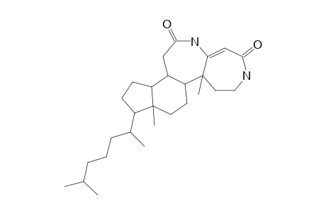 3,6-DIAZA-A-HOMO-B-HOMO-CHOLEST-4A-ENE-4,7-DIONE