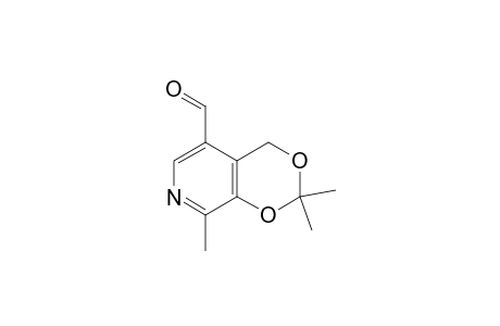 2,2,8-TRIMETHYL-4H-m-DIOXINO[4,5-c]PYRIDINE-5-CARBOXALDEHYDE