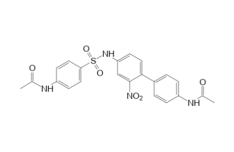 4'-[4-(N four-acetylsulfanilamido)-2-nitrophenyl]acetanilide