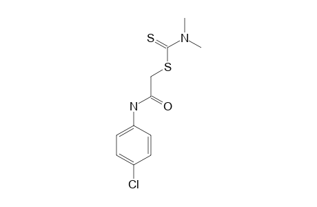 dimethyldithiocarbamic acid, ester with 4'-chloro-2-mercaptoacetanilide