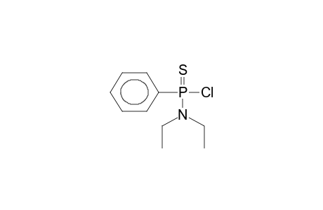 N-[chloranyl(phenyl)phosphinothioyl]-N-ethyl-ethanamine