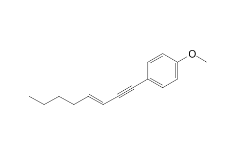 (E)-1-(4-Methoxyphenyl)oct-3-en-1-yne