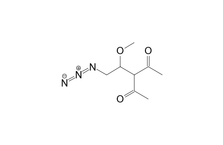 3-(2-Azido-1-methoxyethyl)pentane-2,4-dione