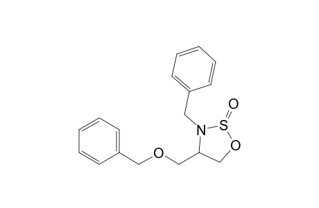 3-Benzyl-4-benzyloxymethyl-2-oxo-1,2,3-oxathiazolidine