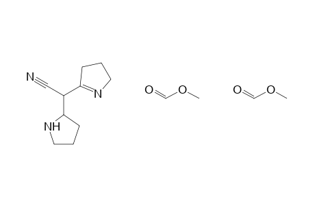 5-[Cyano(5-methoxycarbonylpyrrolidin-2-ylidene)methyl]-3,4-dihydro-2H-pyrrole-2-carboxylic acid, methyl ester