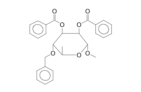 METHYL 2,3-DI-O-BENZOYL-4-O-BENZYL-ALPHA-L-RHAMNOPYRANOSIDE