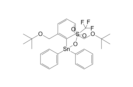 [2,6-Bis(t-butoxymethyl)phenyl]diphenyltin trifluoromethanesulfonate