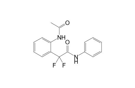 2-(2-ACETAMIDOPHENYL)-2,2-DIFLUORO-N-PHENYLACETAMIDE