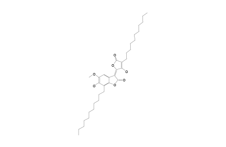 10-HYDROXY-4-O-METHYL-2,11-DIUNDECYLGOMPHILACTONE