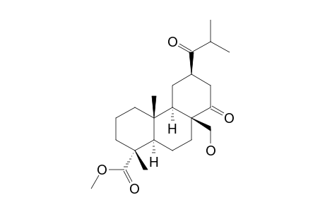 METHYL-(1R-(1-ALPHA,4A-BETA,4B-ALPHA,6-BETA,8A-BETA,10A-ALPHA))-8A-HYDROXYETHYL1,4A-DIMETHYL-6-(2-METHYL-1-OXOPROPYL)-8-OXO-PERHYDRO-1-PHEN