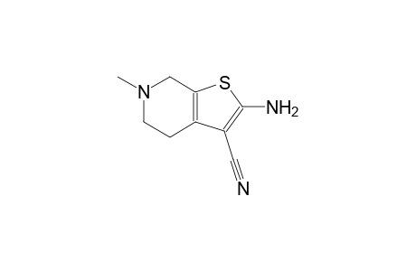 2-Amino-6-methyl-4,5,6,7-tetrahydrothieno[2,3-c]pyridine-3-carbonitrile