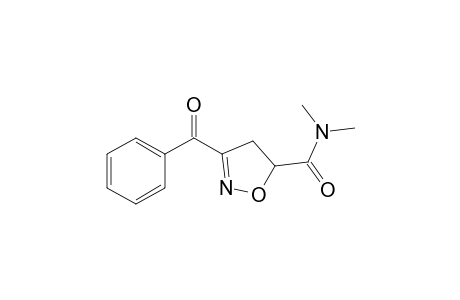 N,N-Dimethyl-3-benzoyl-4,5-dihydroisoxazole-5-carboxamide