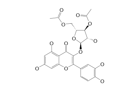 QUERCETIN-3-O-ALPHA-L-3'',5''-DIACETYL-ARABINOFURANOSIDE