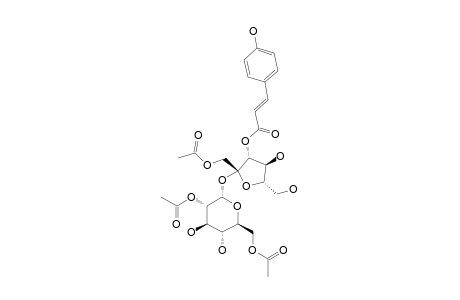 1,2',6'-O-TRIACETYL-3-O-TRANS-PARA-COUMAROYLSUCROSE