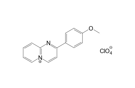 2-(p-methoxyphenyl)pyrido[1,2-a]pyrimidin-5-ium perchlorate