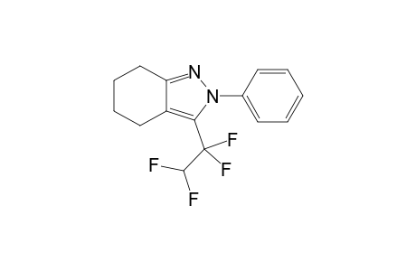 4,5,6,7-TETRAHYDRO-3-(1,1,2,2-TETRAFLUOROETHYL)-2-PHENYL-2H-INDAZOLE