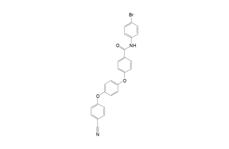 N-(4-Bromophenyl)-4-[4-(4-cyanophenoxy)phenoxy]benzamide