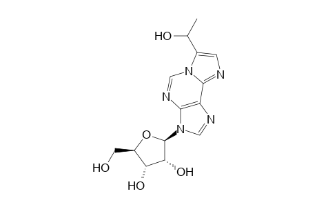 3H-imidazo[2,1-i]purine-7-methanol, .alpha.-methyl-3-.beta.-d-ribofuranosyl-