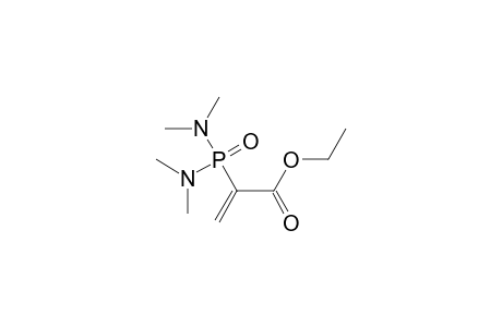 Ethyl 2-[bis(dimethylamino)phosphoryl]propenoate