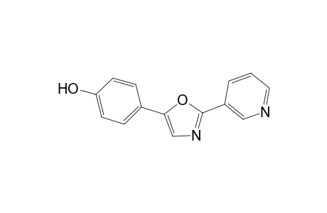 p-[2-(3-pyridyl)-5-oxazolyl]phenol