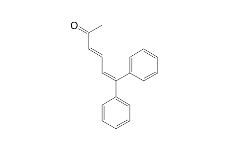 6,6-DIPHENYLHEXA-3(Z),5-DIEN-2-ONE