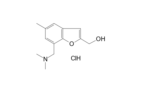 7-[(dimethylamino)methyl]-5-methyl-2-benzofuranmethanol, hydrochloride