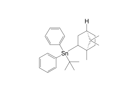 tert-Butyl-diphenyl-[(1R,2S,4R)-1,7,7-trimethylnorbornan-2-yl]stannane