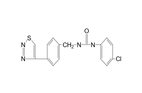 1-(p-chlorophenyl)-3-[p-(1,2,3-thiadiazol-4-yl)benzyl]urea