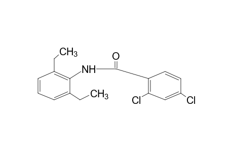 2,4-dichloro-2',6'-diethylbenzanilide