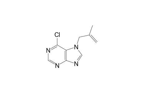 6-Chloro-7-(2-methylallyl)-7H-purine