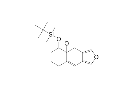 (4ASR,5SR)-TRANS-5-(TERT.-BUTYLDIMETHYLSILYLOXY)-4,4A,5,6,7,8-HEXAHYDRONAPHTO-[2,3-C]-FURAN-4A-OL