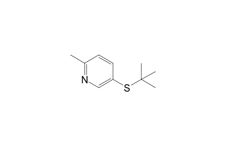 2-Picoline, 5-(tert-butylthio)-