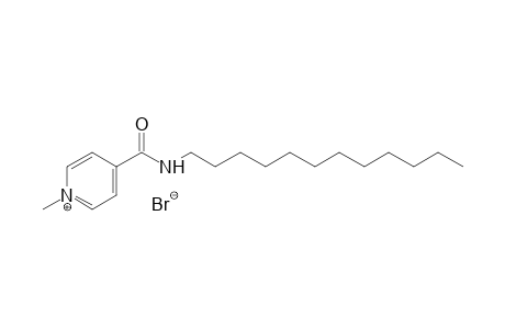 4-(dodecylcarbamoyl)-1-methylpyridinium bromide