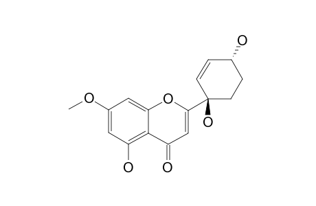 2-(TRANS-1,4-DIHYDROXY-2-CYClOHEXENYL)-5-HYDROXY-7-METHOXYCHROMONE