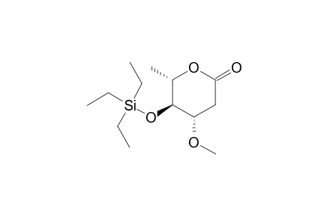 2,6-DIDEOXY-3-O-METHYL-4-TRIETHYLSILOXY-L-ARABINO-HEXONO-1,5-LACTONE