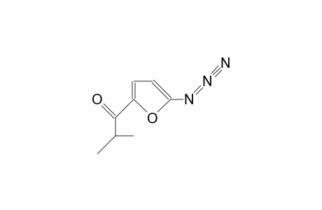 2-Methyl-1-(5'-azido-2'-furyl)-propan-1-one