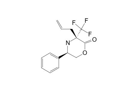 (3S,5R)-3-ALLYL-3-TRIFLUOROMETHYL-5-PHENYLMORPHOLIN-2-ONE