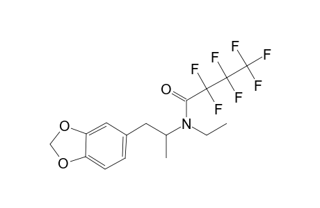 N-(1-(benzo[d][1,3]dioxol-5-yl)propan-2-yl)-N-ethyl-2,2,3,3,4,4,4-heptafluorobutanamide