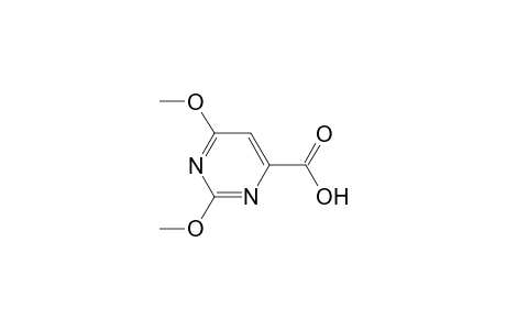 4-Pyrimidinecarboxylic acid, 2,6-dimethoxy-