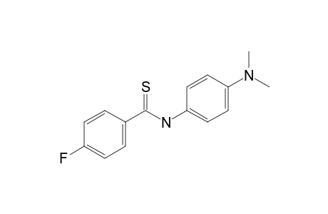 N-(4-dimethylaminophenyl)-4-fluoro-thiobenzamide