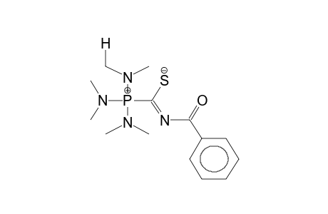 TRIS(DIMETHYLAMINO)PHOSPHONIO(BENZOYLIMINO)METHANETHIOLATE