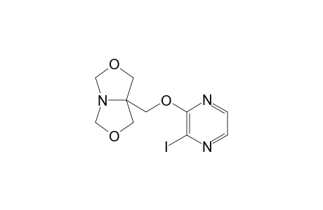 3-Iodo-2-[(3,7-dioxa-r-1-azabicyclo[3.3.0]oct-c-5-yl)methoxy]pyrazine